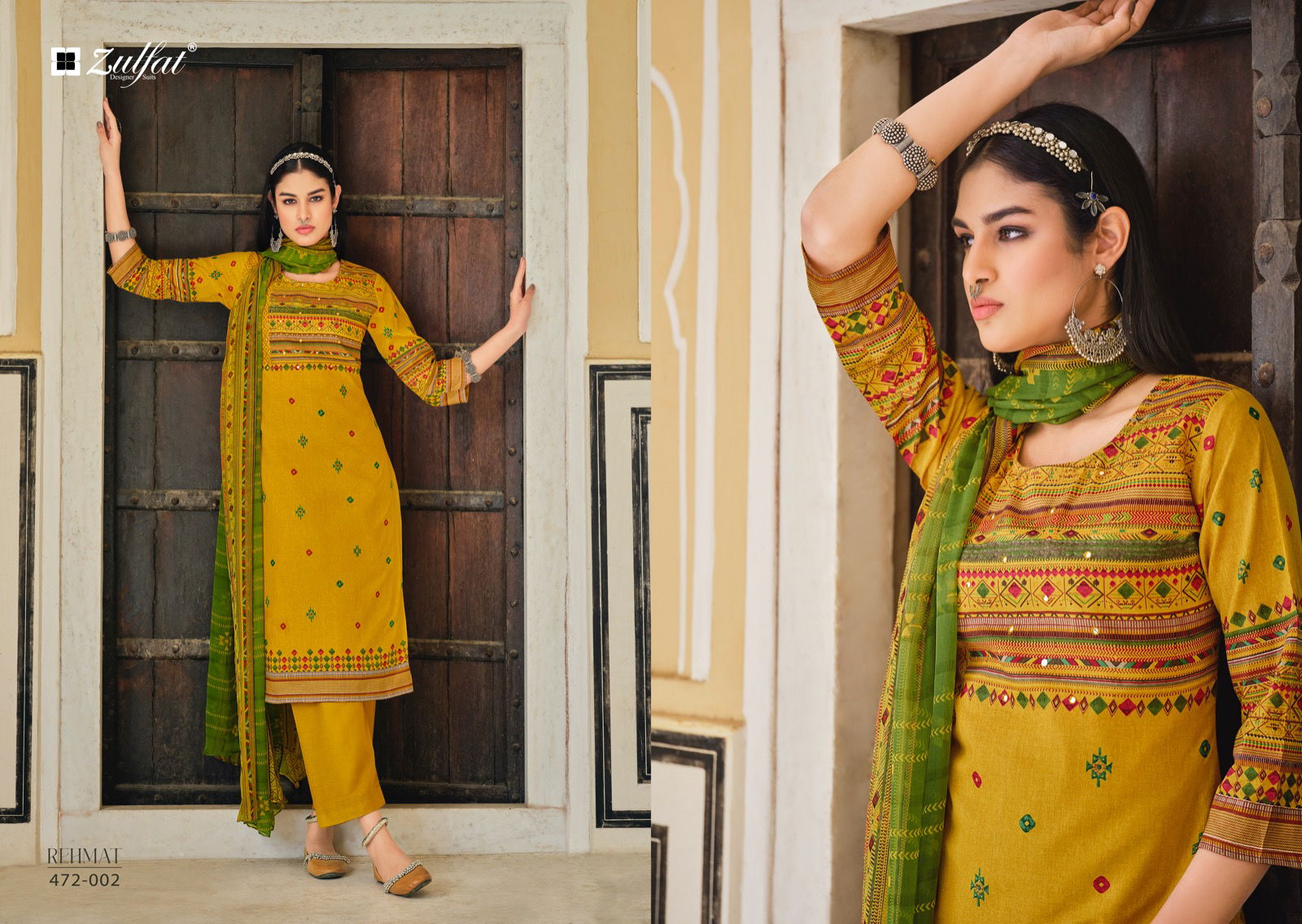 Zulfat Rehmat Daily Wear Wholesale Cotton Dress Material Catalog